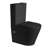 Toiletstol Tenfors Sanitario Sort Mat