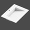 Swatch för Håndvask Solid Surface Tenfors Flow 60 cm Hvid Mat