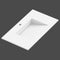 Swatch för Håndvask Solid Surface Tenfors Flow 80 cm Hvid Mat