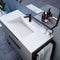 Swatch for Håndvask Solid Surface Tenfors Flow 80 cm Hvid Mat
