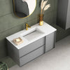 Håndvask Solid Surface Tenfors Flow 100 cm Hvid Mat
