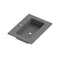 Swatch för Håndvask Solid Surface Tenfors Alpin 60 cm Antracit