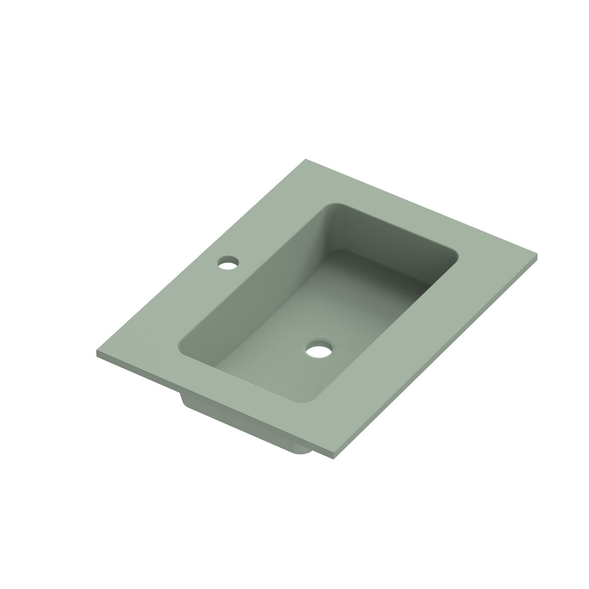 Håndvask Solid Surface Tenfors Alpin 60 cm Salvia