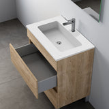 Håndvask Solid Surface Tenfors Alpin 60 cm Hvid Mat