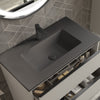 Håndvask Solid Surface Tenfors Alpin 80 cm Antracit
