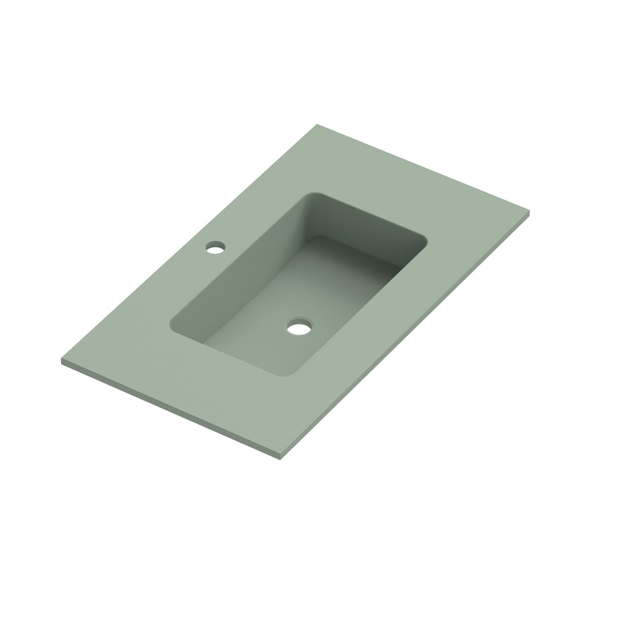 Håndvask Solid Surface Tenfors Alpin 80 cm Salvia