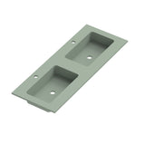 Håndvask Solid Surface Tenfors Alpin XL 120 cm Salvia