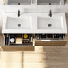 Håndvask Solid Surface Tenfors Alpin XL 120 cm Hvid Mat
