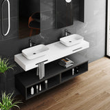 Håndvask Solid Surface Tenfors Milos 51x33 cm Hvid Mat
