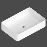 Håndvask Tenfors Tre 51x35 cm Hvid Blank