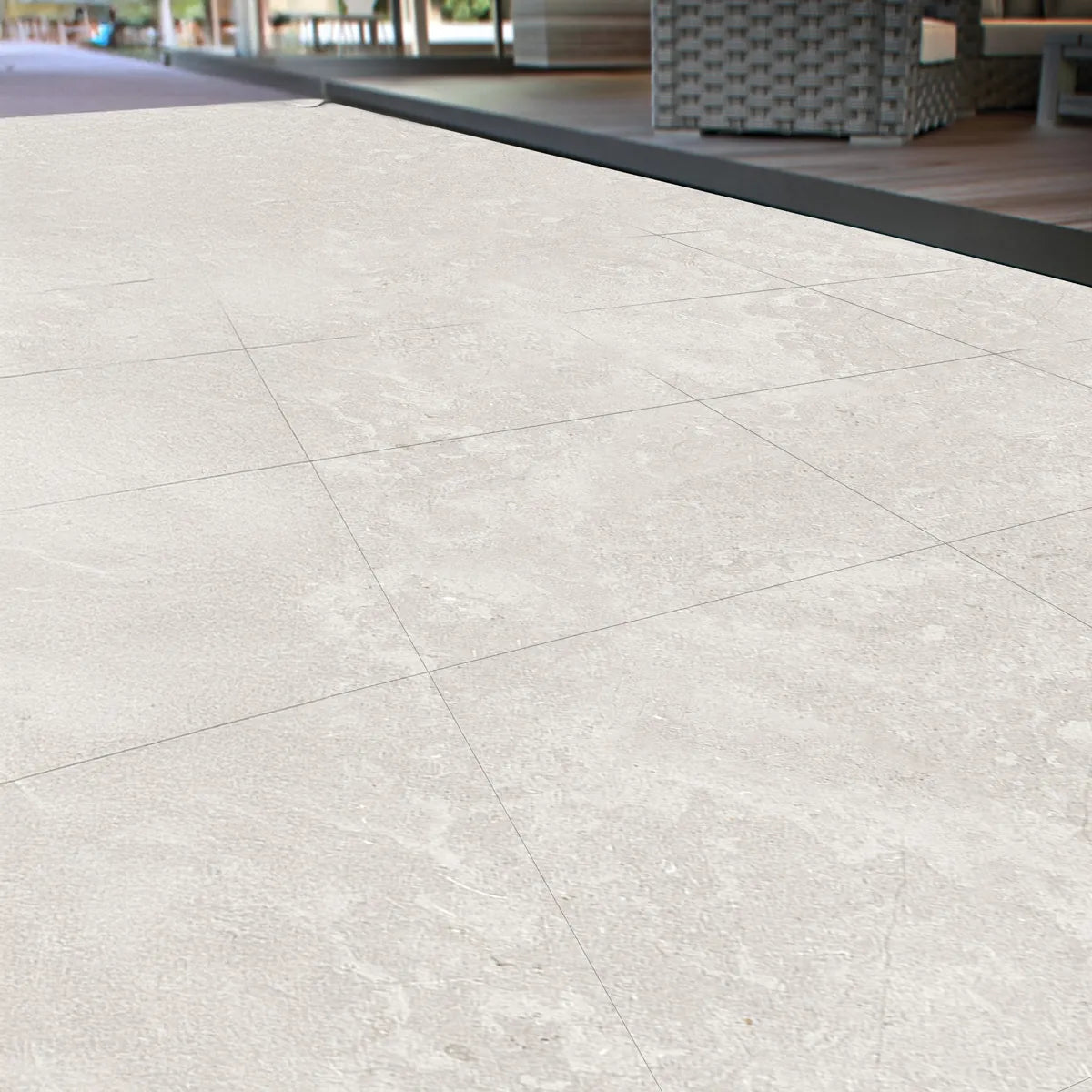 Terrasseflise Limerock Greige 60x60