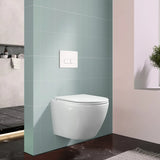 Væghængt Toilet Tenfors Sanitario Plus Hvid Blank