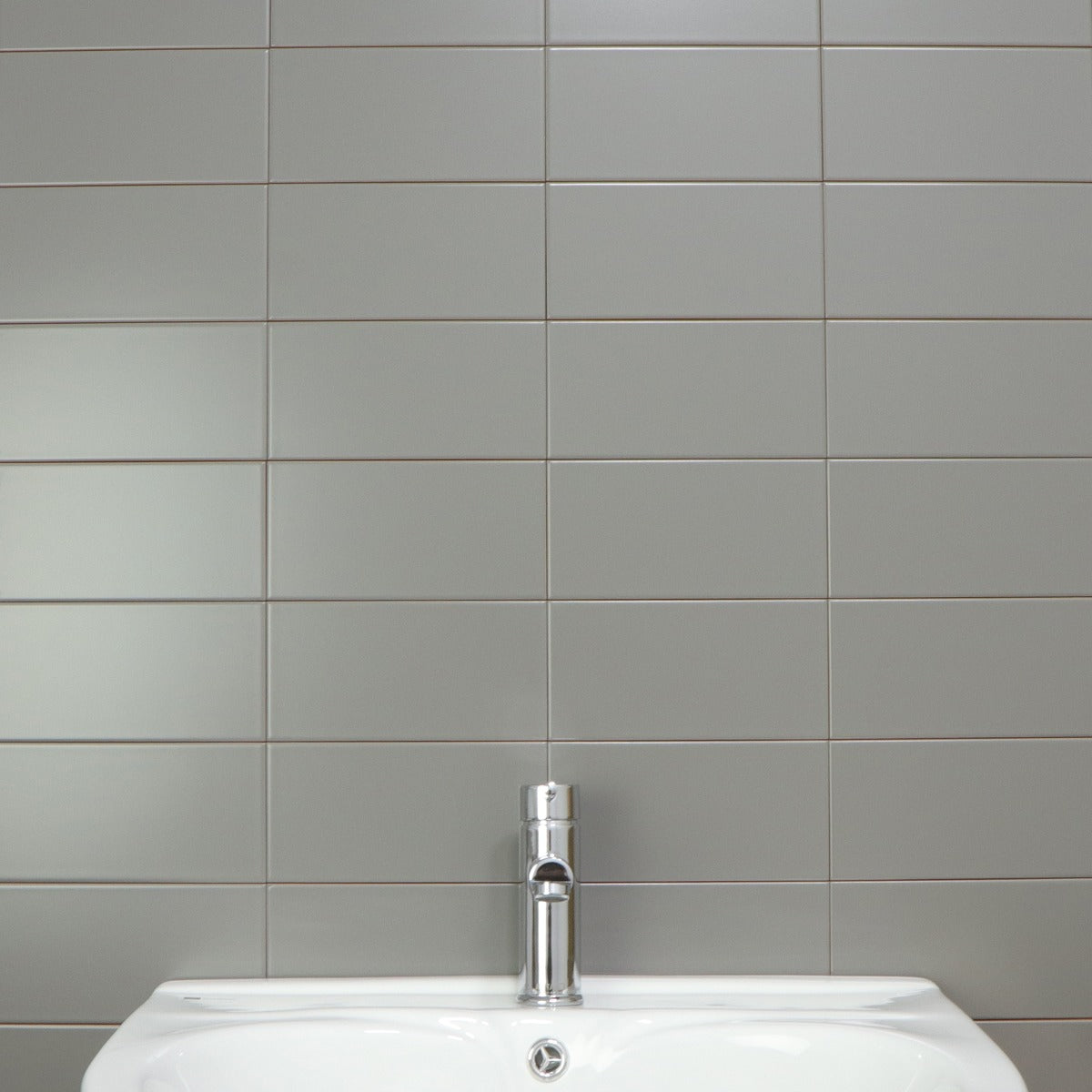 Vægflise Cemento Glat Mat 10x20