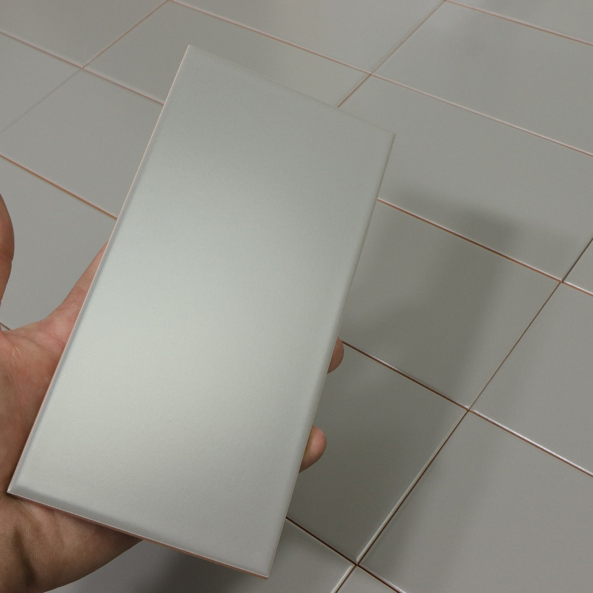 Vægflise Cemento Glat Mat 10x20