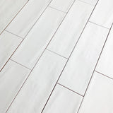 Vægflise Rustico Hvid Blank 10x30