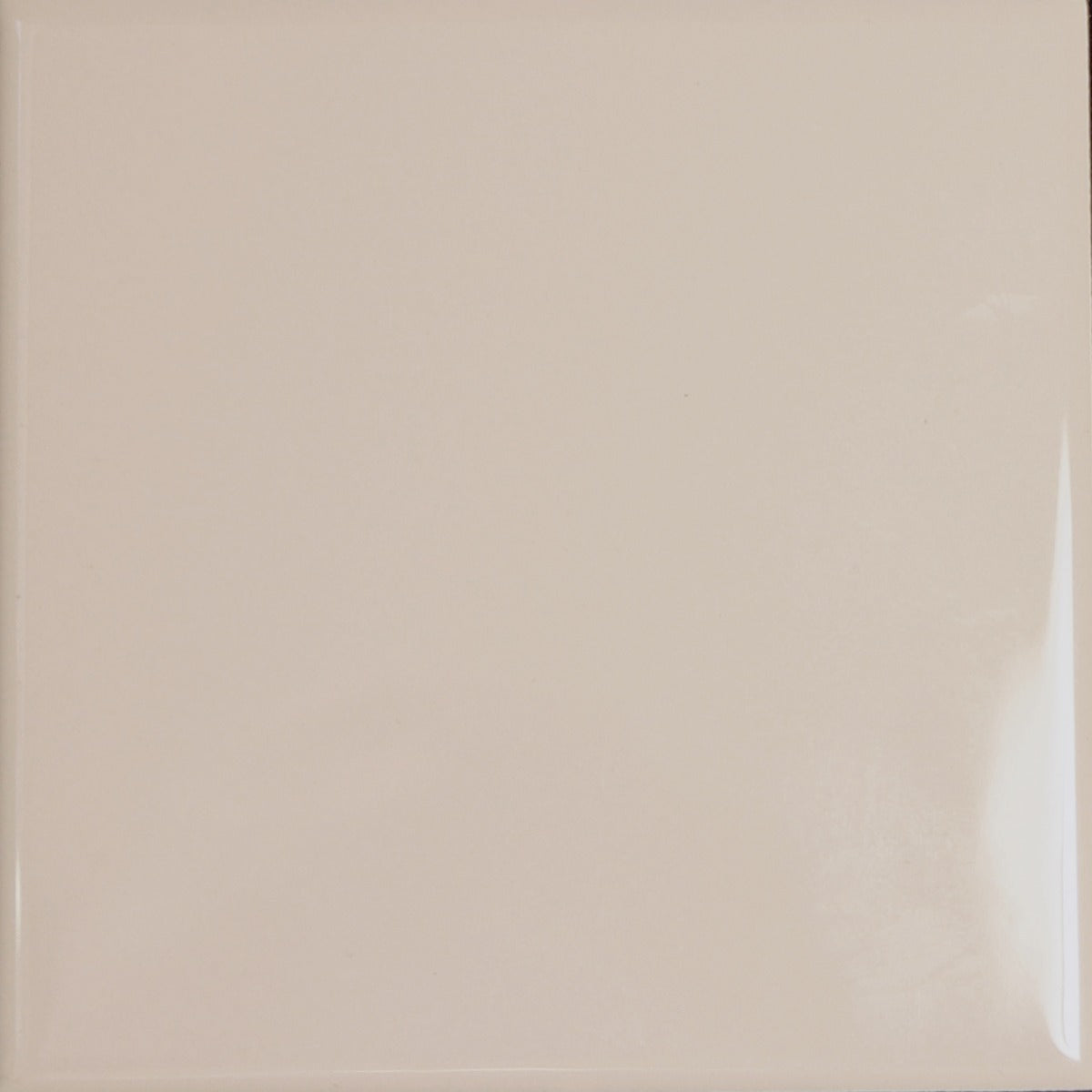 Vægflise Beige Glat Blank 10x10