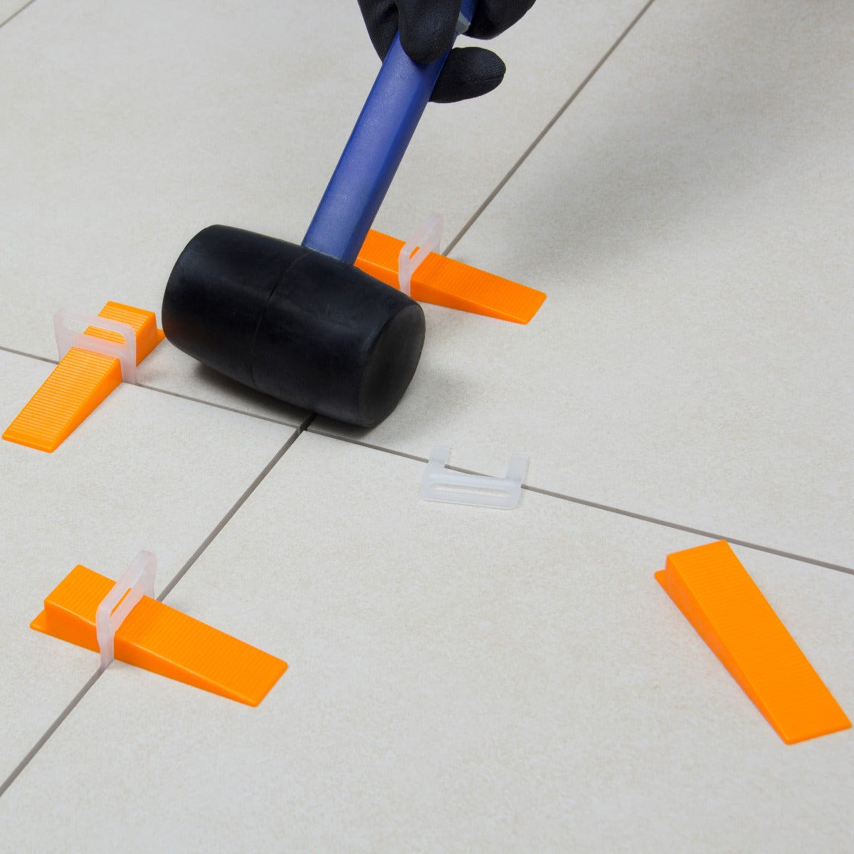 Tenfors Nivelleringssystem 2 mm fuge, 250st