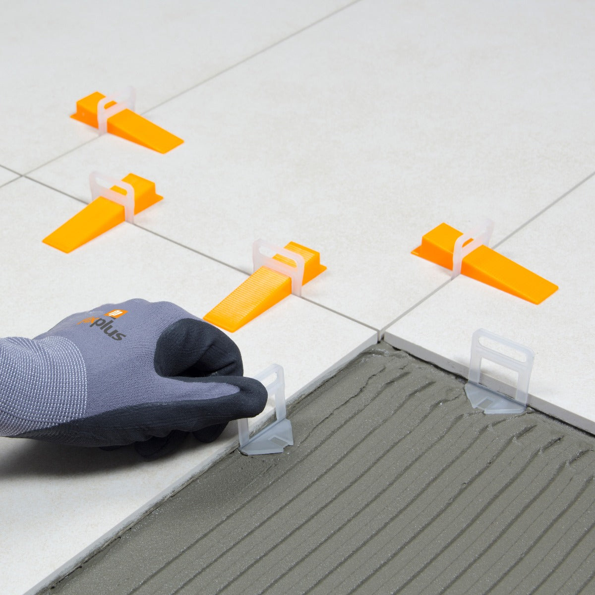 Tenfors Nivelleringssystem 2 mm fuge, 250st