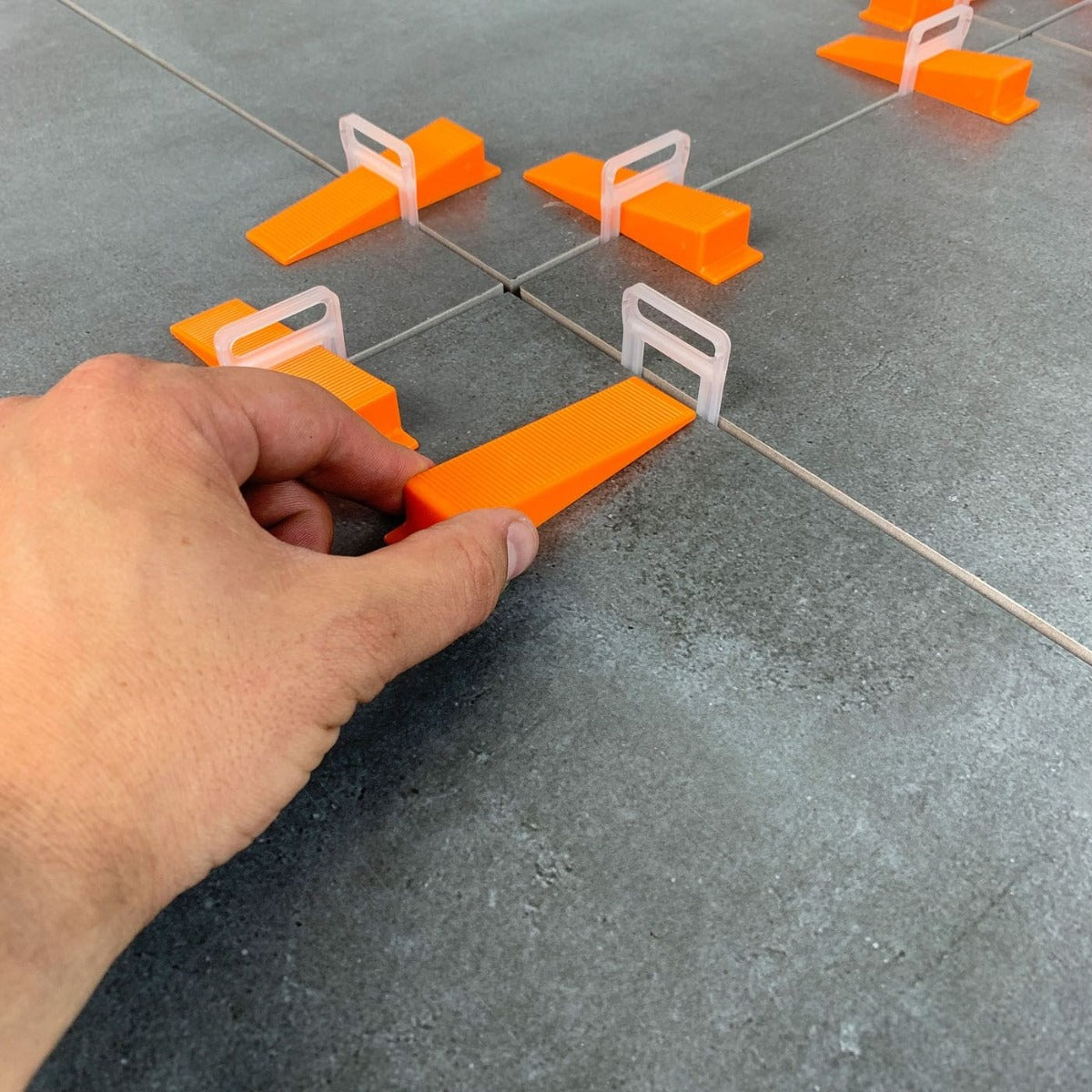 Tenfors Nivelleringssystem 2 mm fuge, 250st