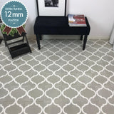 Marokkansk flise Zawat Grey 20x20 (12mm)